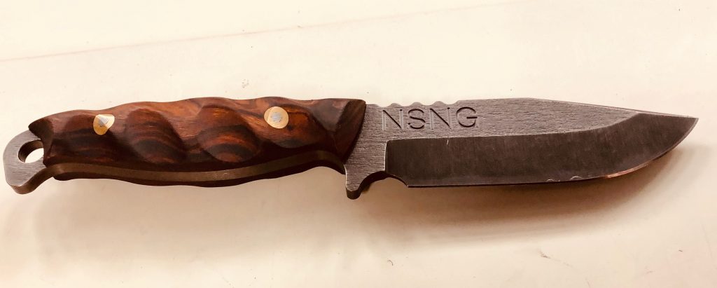 Vinnie's Dyer Knife - custom-by Craig Dyer